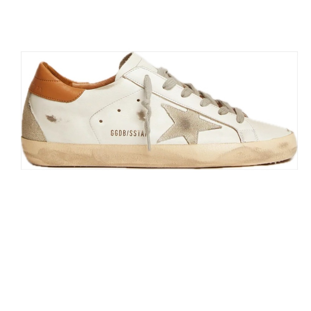 Golden Goose Deluxe Brand Superstar Brown Heel Tab 39 - Picture 2 of 10